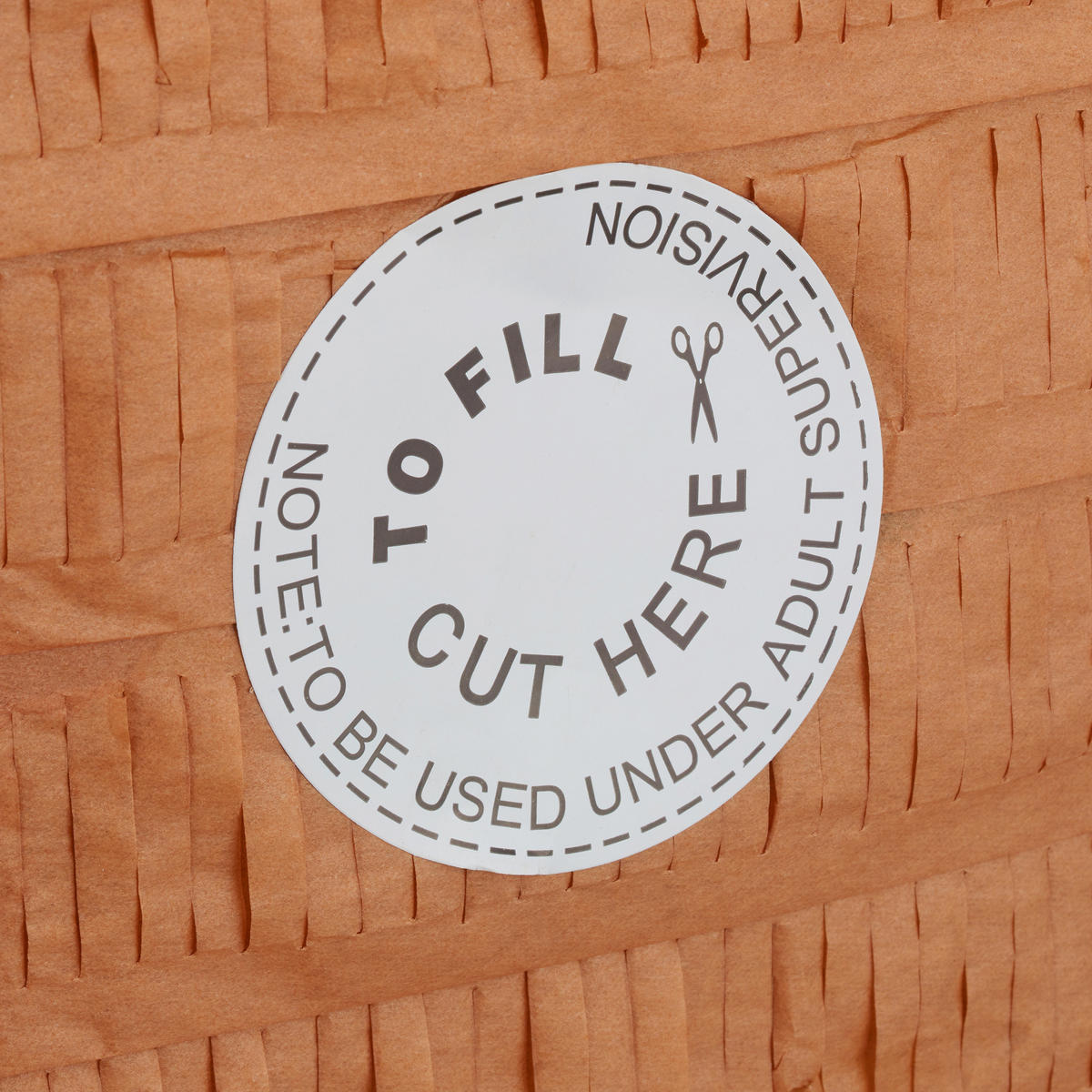 PINATA Tiki - Multicolor, Papier (30/47/20cm) - Relaxdays