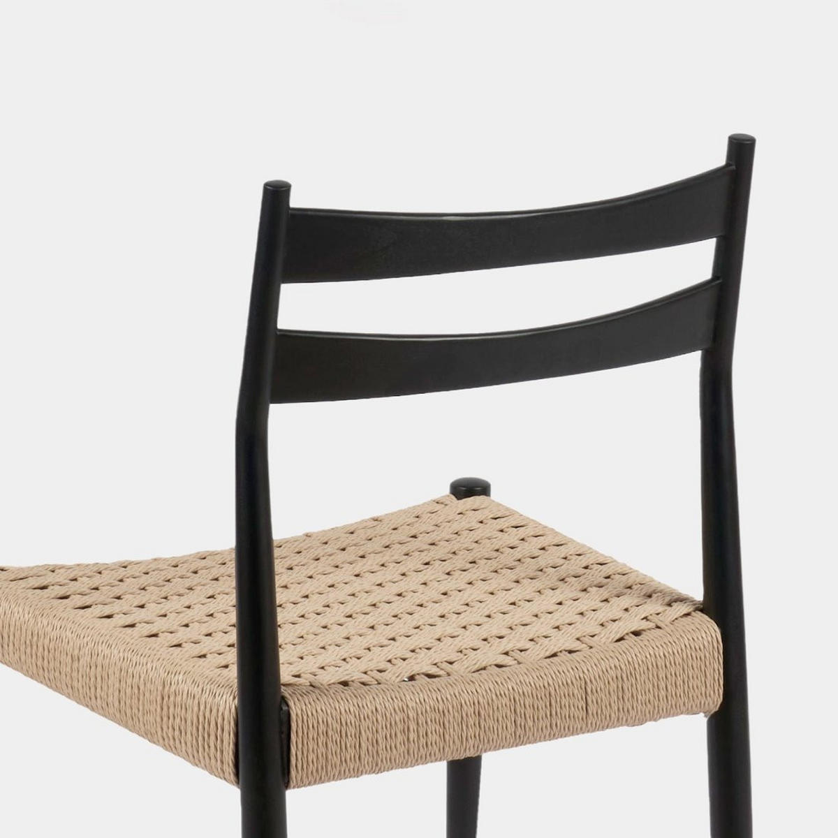 ESSZIMMERSTUHL Vina Schwarz 51 cm x 81 cm - Schwarz, Holz (51/81/50cm)