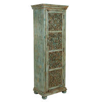 SCHRANK 56x40x165 cm - Grün, Holz (56/165/40cm) - Wanderlust
