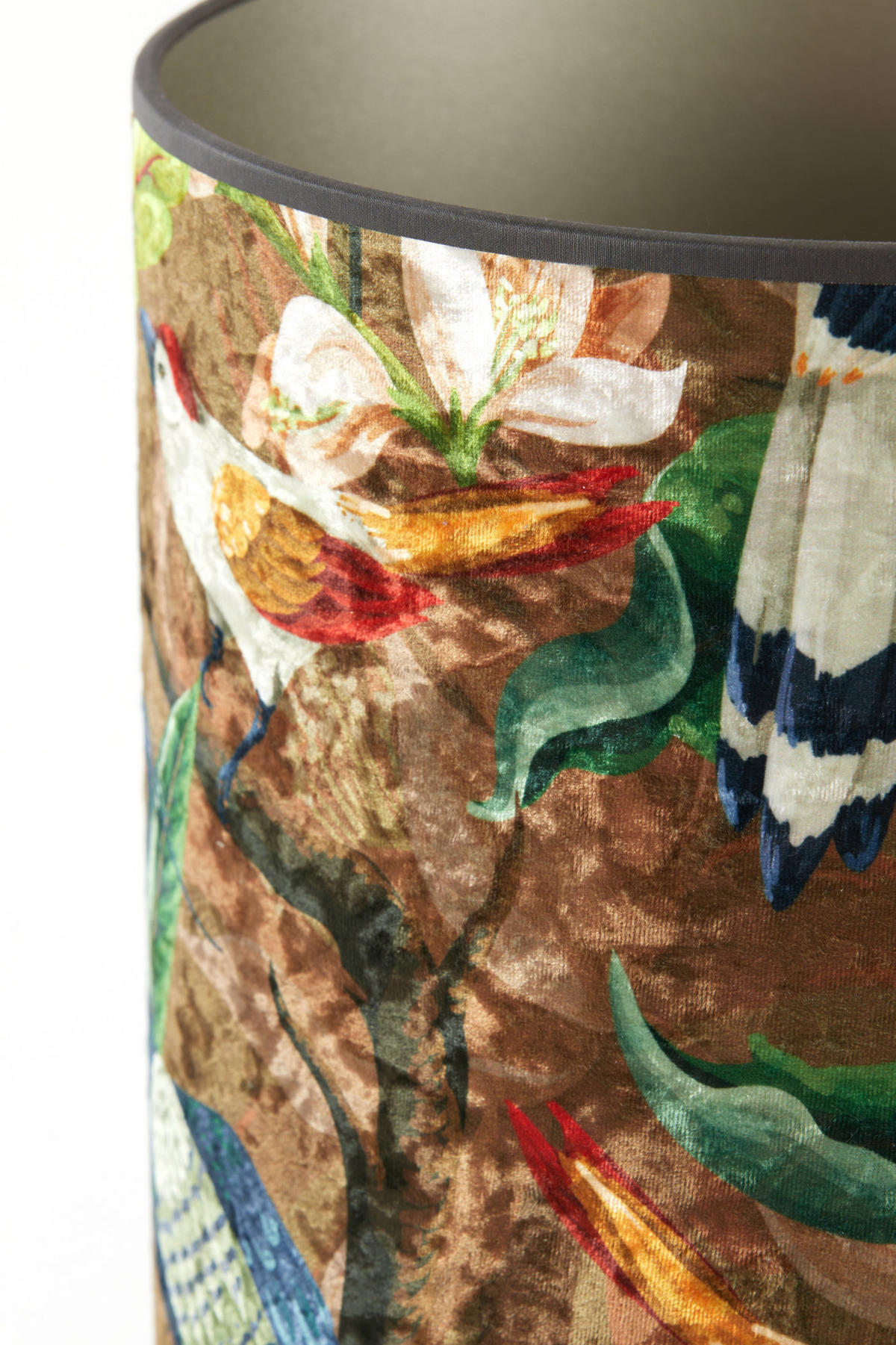 LAMPENSCHIRM Passaro Braun Ø40/49 cm - Braun, Textil (40/40/49cm) - Light & Living