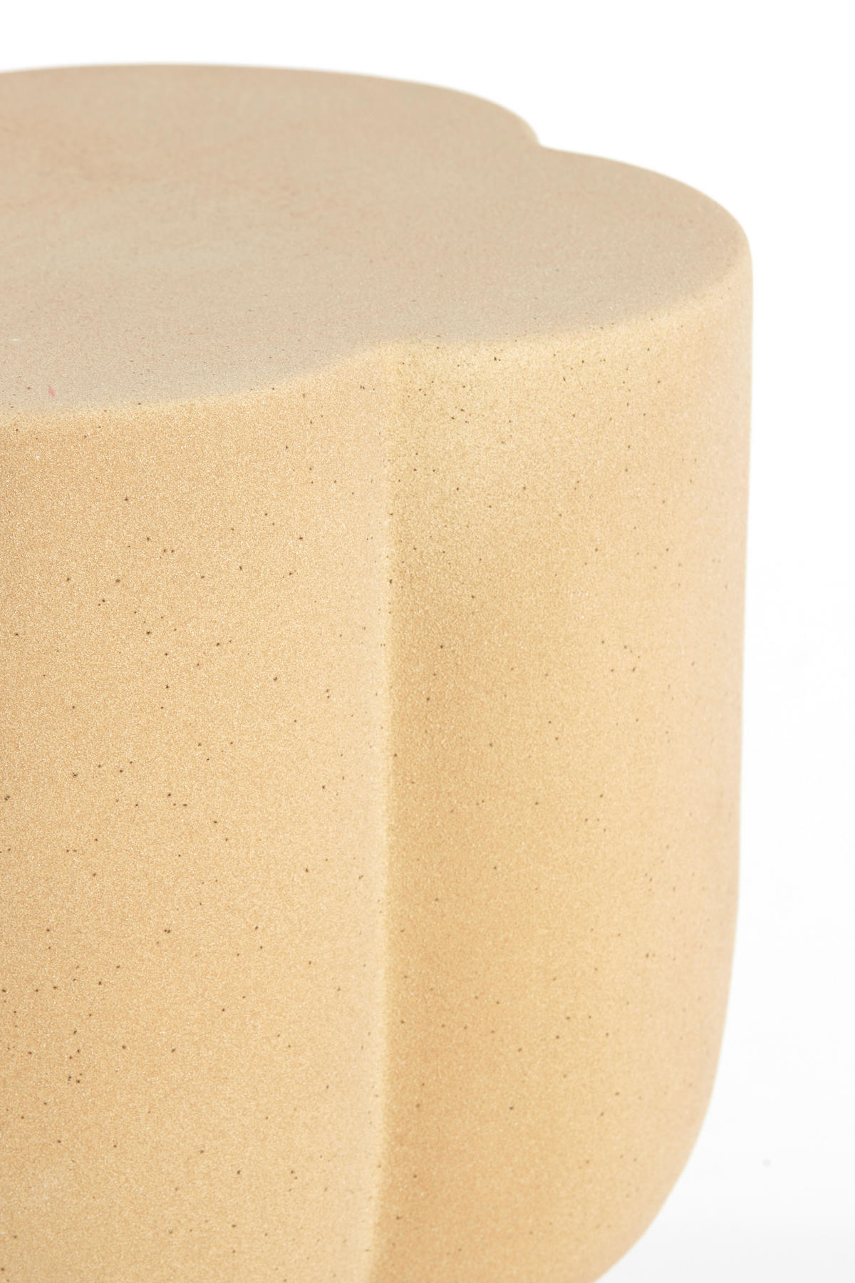 BEISTELLTISCH Junto Braun 34.5/34.5/45 cm - Hellbraun, Keramik (34.5/34.5/45cm) - Light & Living