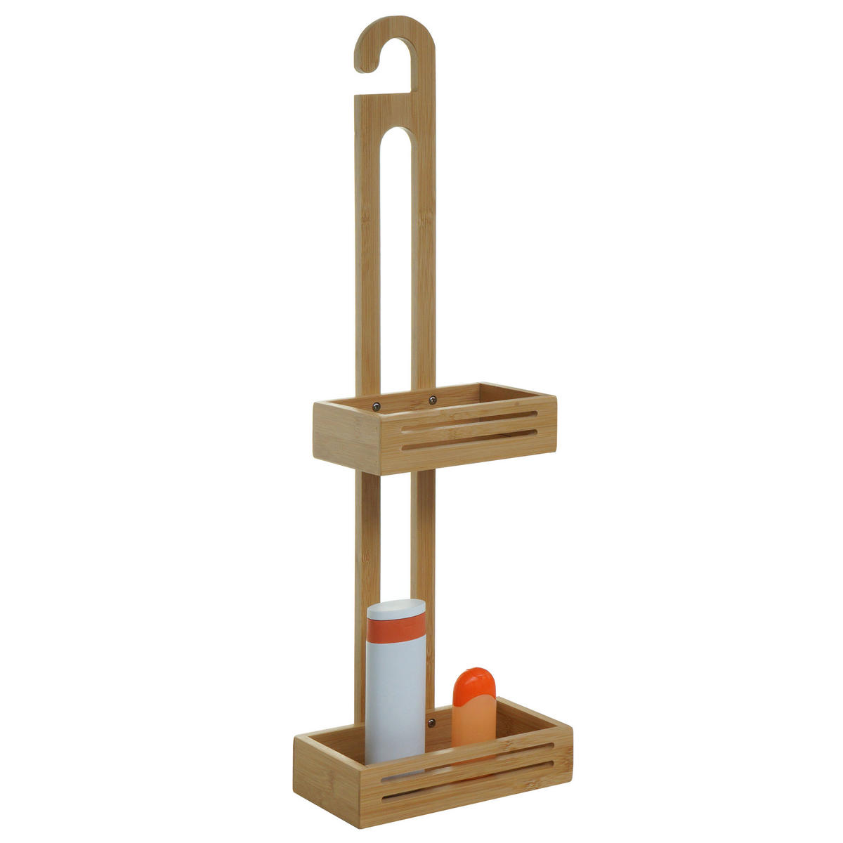 DUSCHABLAGE Braun - Braun, Holz (22/69/13cm) - MCW