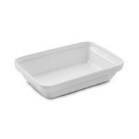 AUFLAUFFORM 19 x 13 x 3,5 cm weiss REVOL - Weiß, Keramik (19/13/3.5cm) - Revol Porcelaine France