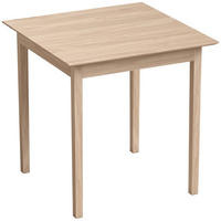 ESSTISCH quadratisch 75×75 cm aus Kiefernholz, stabiler Esszimmertisch mit rutschfesten Fußpads, bis 30 kg Belastung - Kieferfarben, Holz (75/75/76cm) - Joyfair
