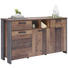 KOMMODE 156,4/88,5/41,3 cm - Dunkelgrau/Dunkelbraun, Trend, Holzwerkstoff/Kunststoff (156,4/88,5/41,3cm) - Carryhome KOMMODE 156,4/88,5/41,3 cm - Dunkelgrau/Dunkelbraun, Trend, Holzwerkstoff/Kunststoff (156,4/88,5/41,3cm) - Carryhome
