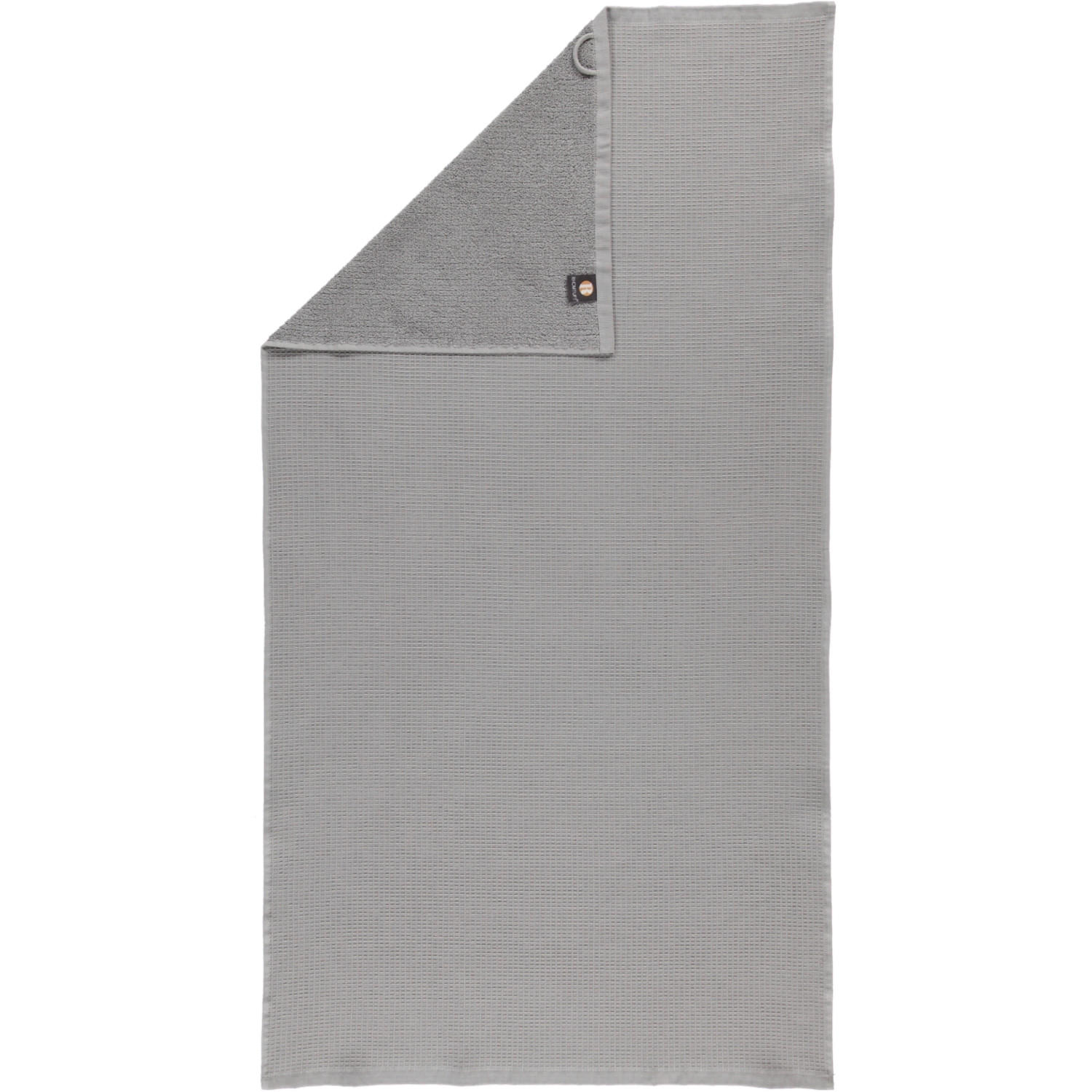 HANDTÜCHER FACE & BODY KIESEL - 85 - Grau, Textil (70/130cm) - Rhomtuft