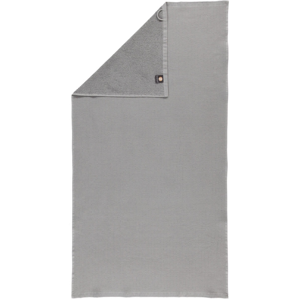 HANDTÜCHER FACE & BODY KIESEL - 85 - Grau, Textil (70/130cm) - Rhomtuft