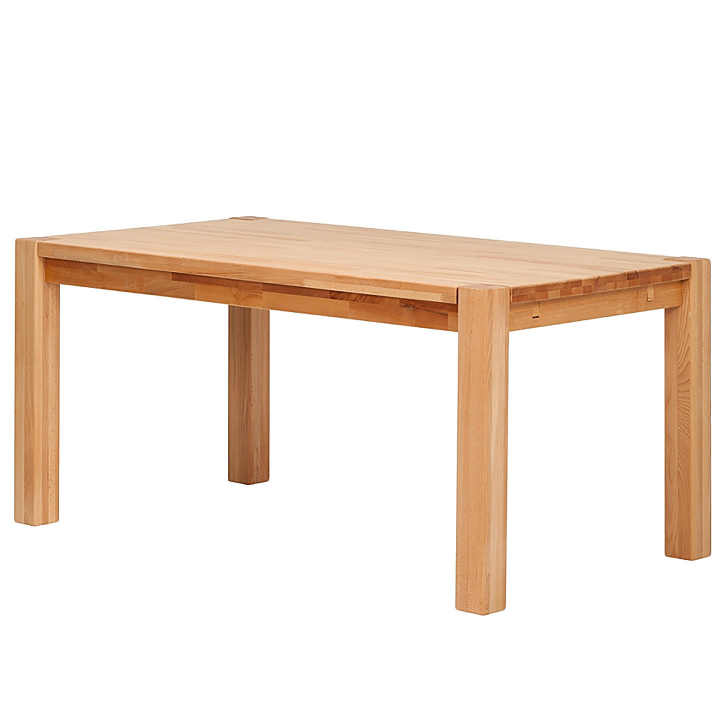 ESSTISCH - Massivholz - Kernbuche, Holz (100/200/75cm) - home24