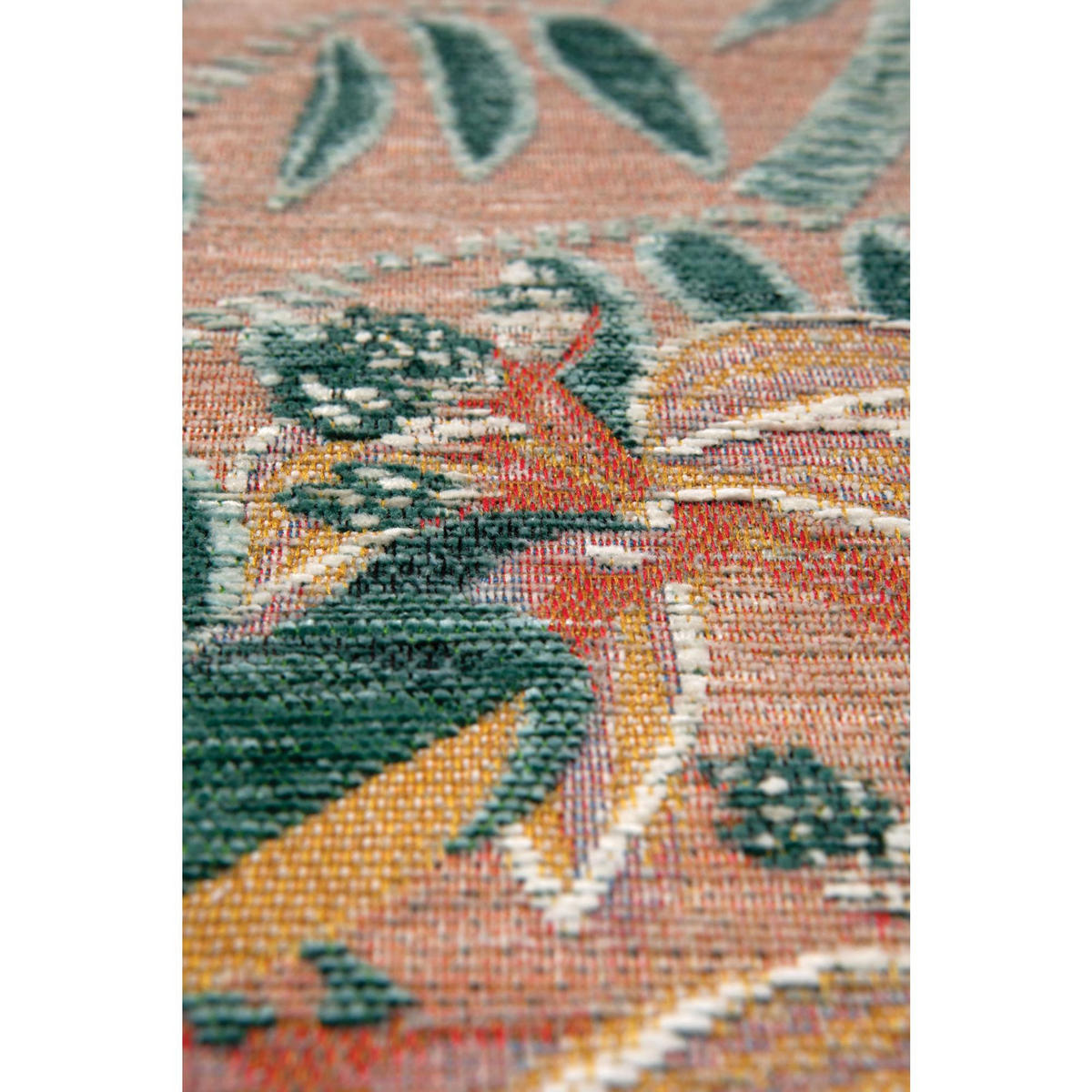 TEPPICH Nona pfirsich 67 x 200 x 1 cm - Rosa, Textil (67/200cm) - Vivaraise