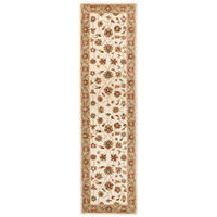 HANDTUFTTEPPICH Royal Ziegler 70x270 cm - Creme, Textil (70/270cm) - THEKO