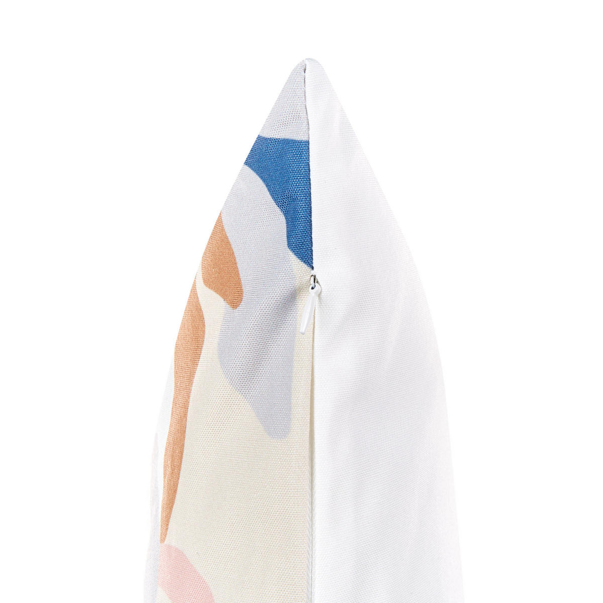 GARTENKISSEN 2er-Set Blumenmuster mehrfarbig 45/45 cm Verezzi - Multicolor, Textil (45/45cm) - Beliani