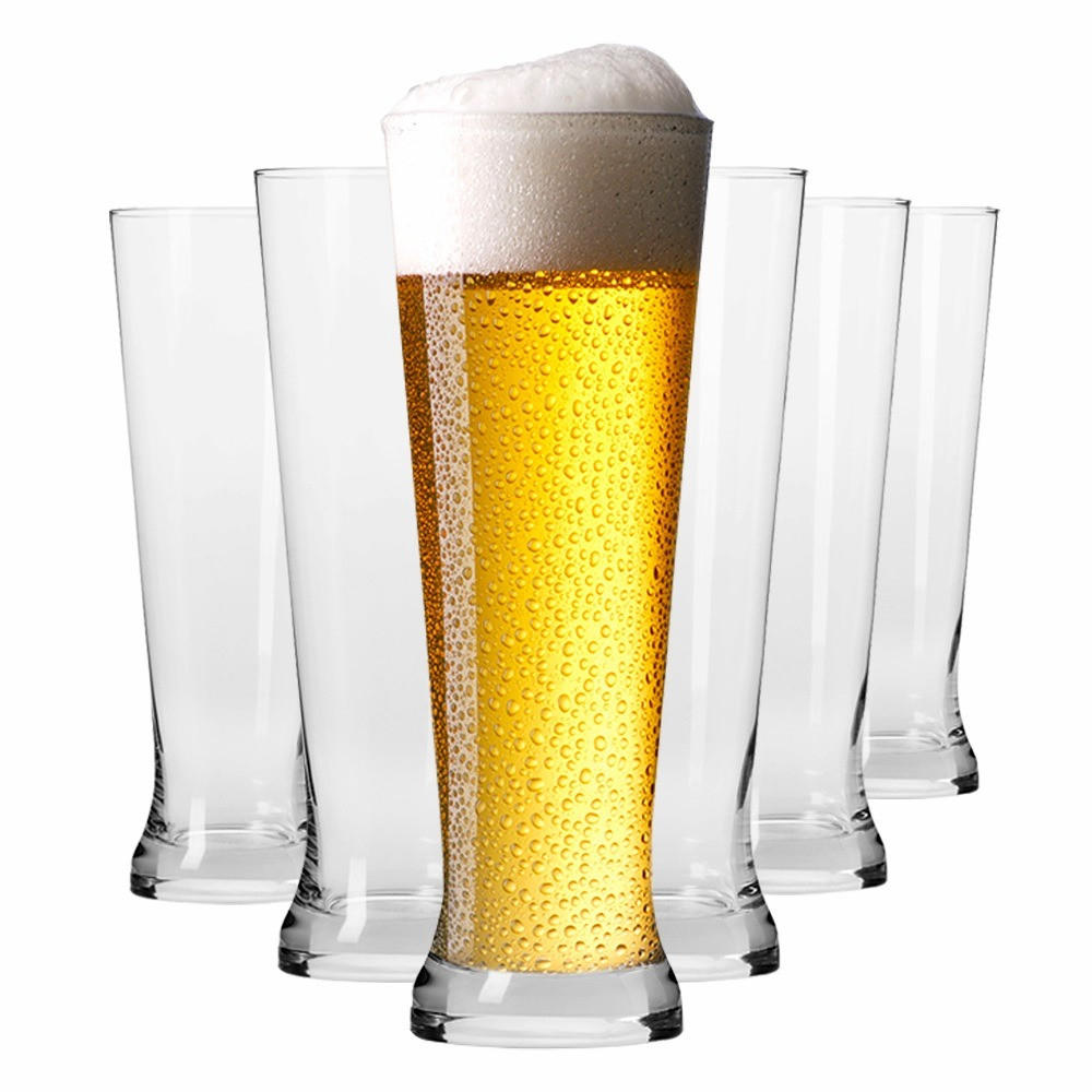 BIERGLÄSER MIXOLOGY, 6ER-SET, 500 ML - Transparent, Glas (0.5L) - Krosno Glass