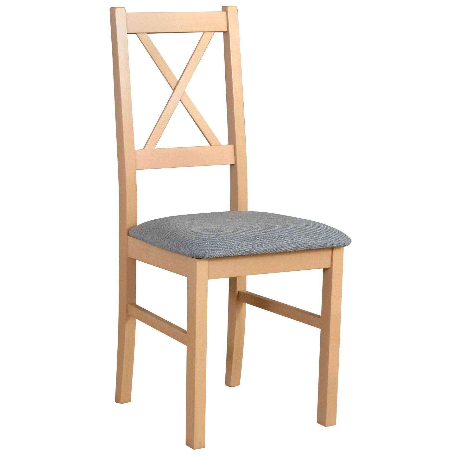 HOLZSTUHL Trunos Grau/Sonoma-Eiche - Eichefarben/Grau, Holz/Textil (43/94/40cm) - Selsey