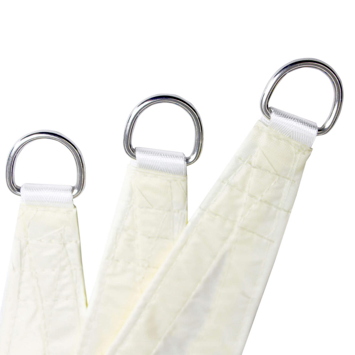 SONNENSEGEL Creme Weiß 300/300/1 cm - Weiß, Kunststoff (300/300cm) - Mobili Rebecca