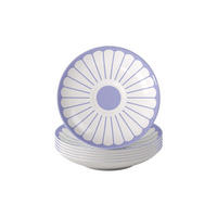 ESPRESSOUNTERTASSEN Fleur Couleur Bleu ø 11,7 cm 6er Set - Blau, Keramik (11.7cm) - Villeroy & Boch
