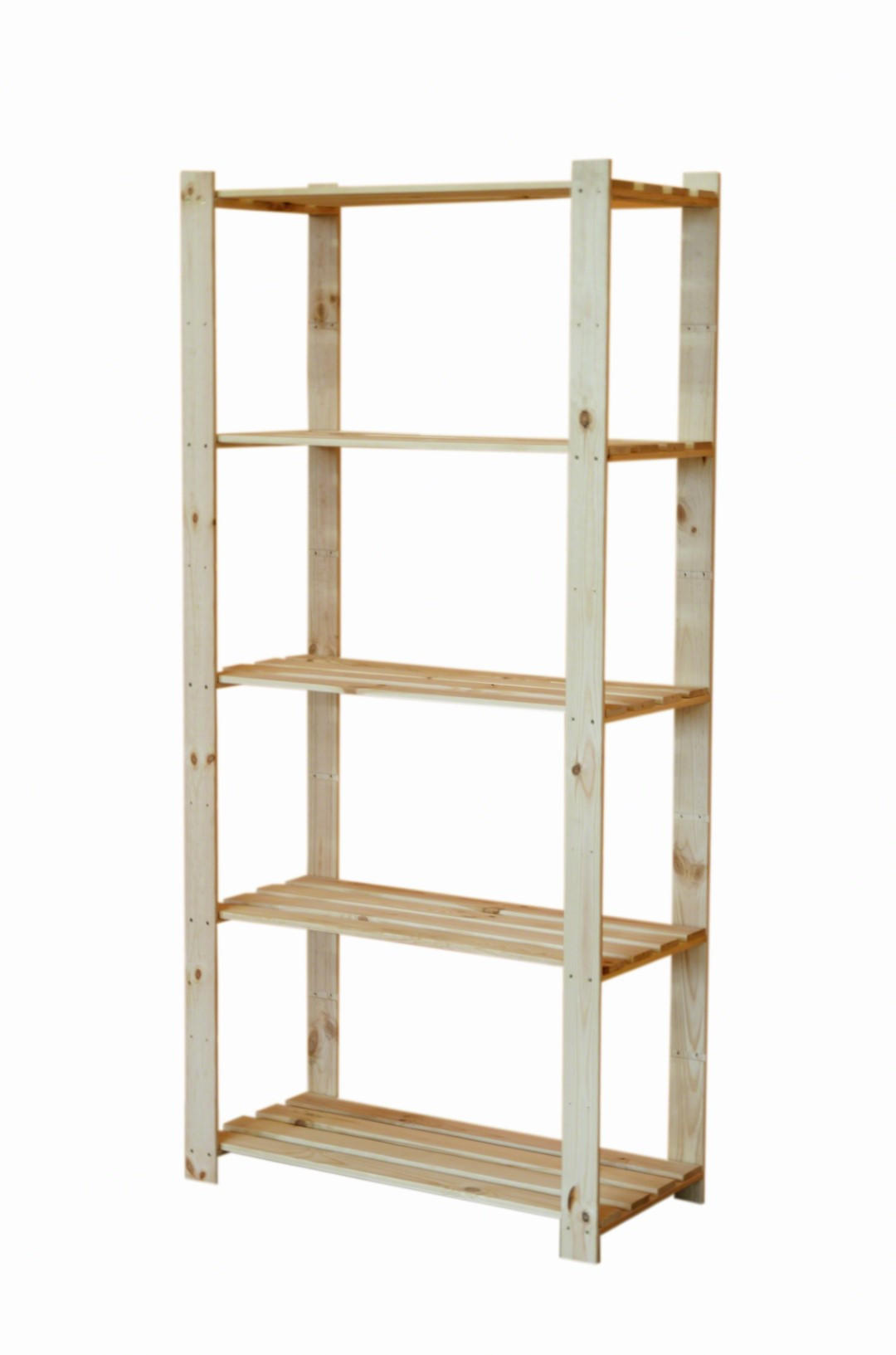 HOLZREGAL PINEPEAK 170x80x28cm 5 Fachboden 1,2cm dickes Kiefernholz Natur - Naturfarben, Holz (80/170/28cm) - PROREGAL