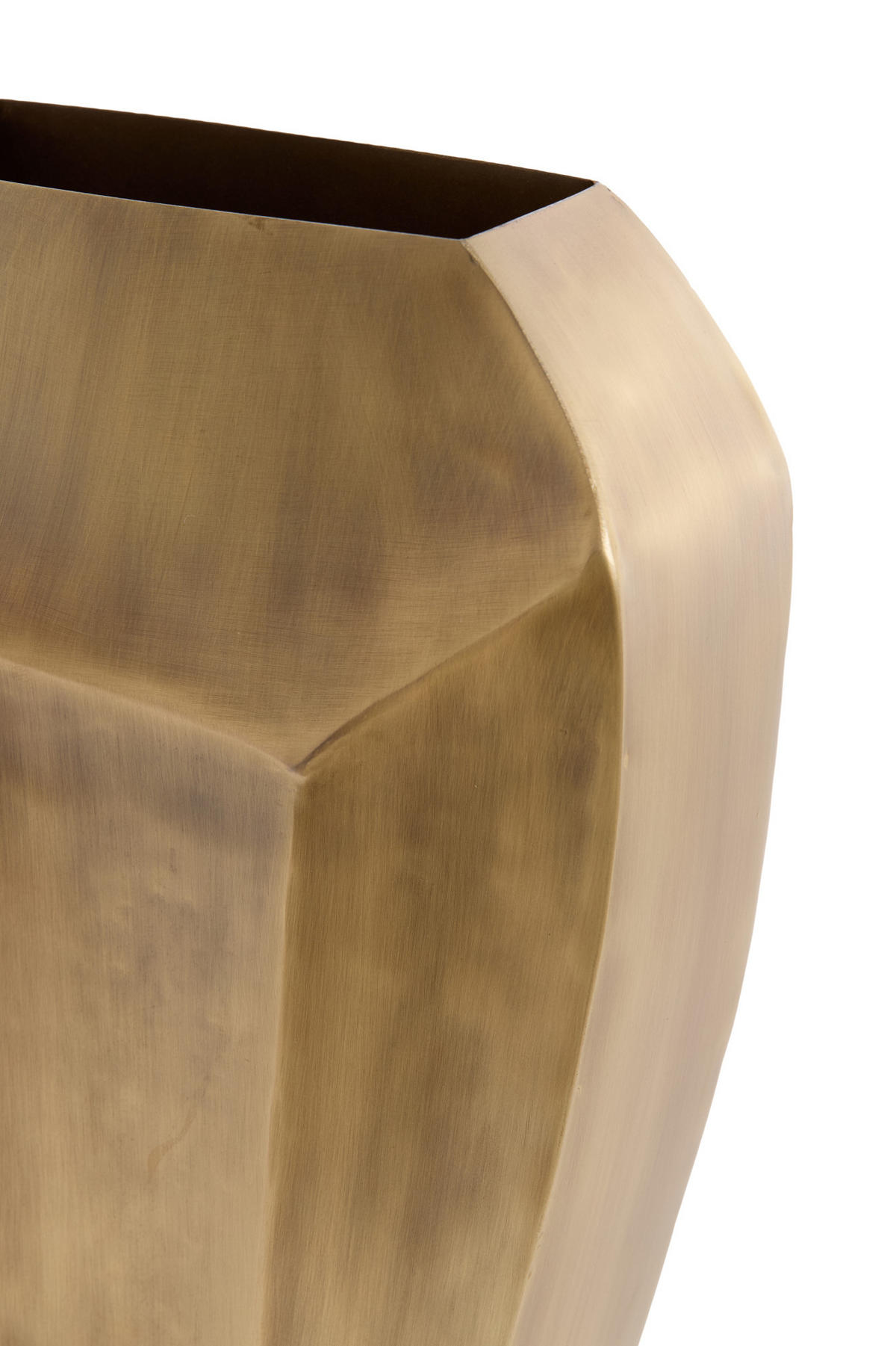 VASE Cordoba Bronze 30/13/45 cm - Bronzefarben, Metall (45cm) - Light & Living