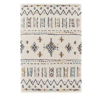 BERBER-INSPIRIERTER Teppich - Noren - 120 cm x 170 cm - Multicolor, Kunststoff (120/170cm) - Drawer