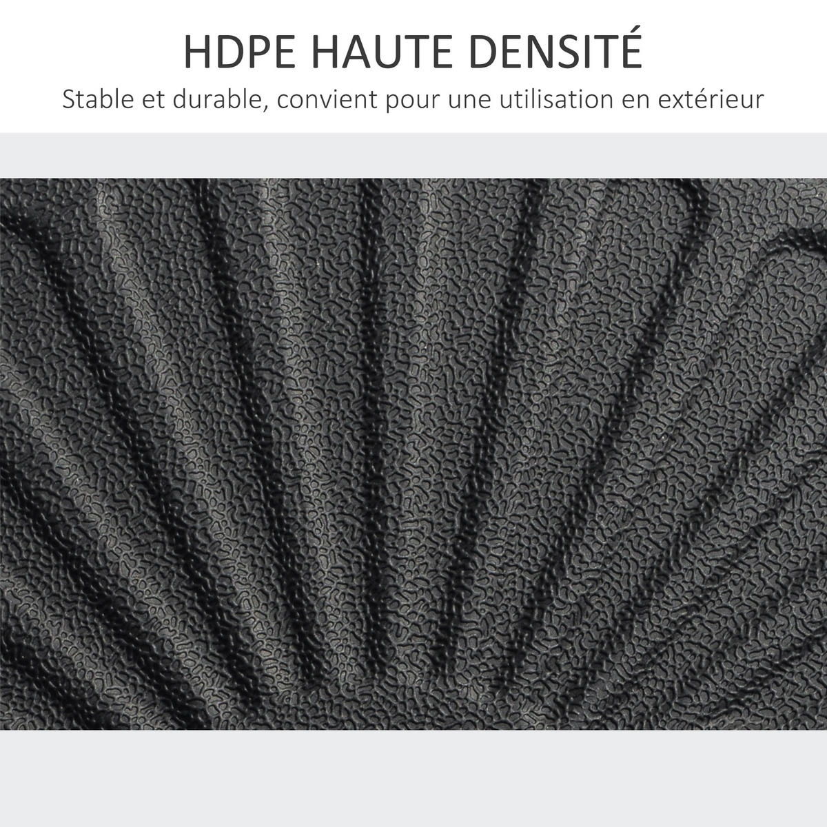 SONNENSCHIRMSTÄNDER Schwarz 51/51/30,5 cm - Schwarz, Kunststoff (51/51cm) - PANGIVO