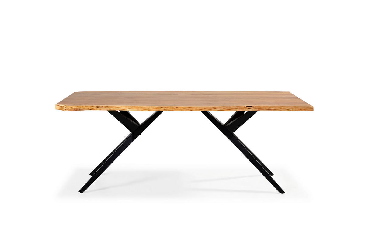 ESSTISCH Mudri Braun 200/100/76 cm - Braun, Holz (200/100/76cm)