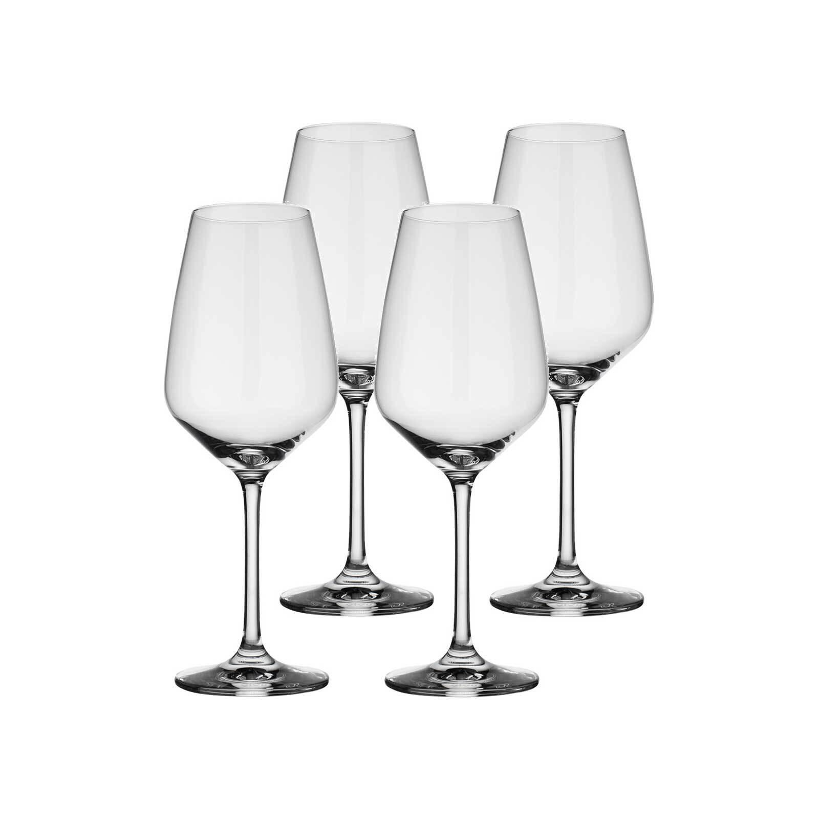 WEISSWEINGLÄSER Voice Basic transparent 280 ml 4er Set - Transparent, Glas (0.001L) - Villeroy & Boch