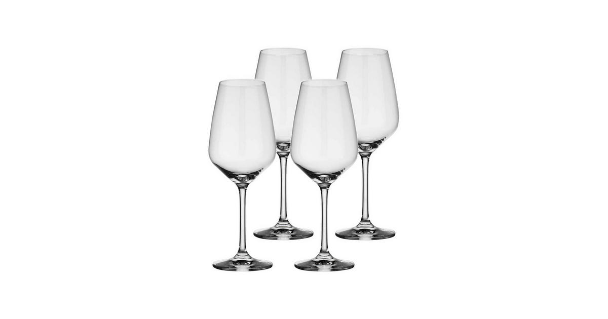 Villeroy & Boch WEISSWEINGLÄSER Voice Basic transparent 280 ml 4er Set ...