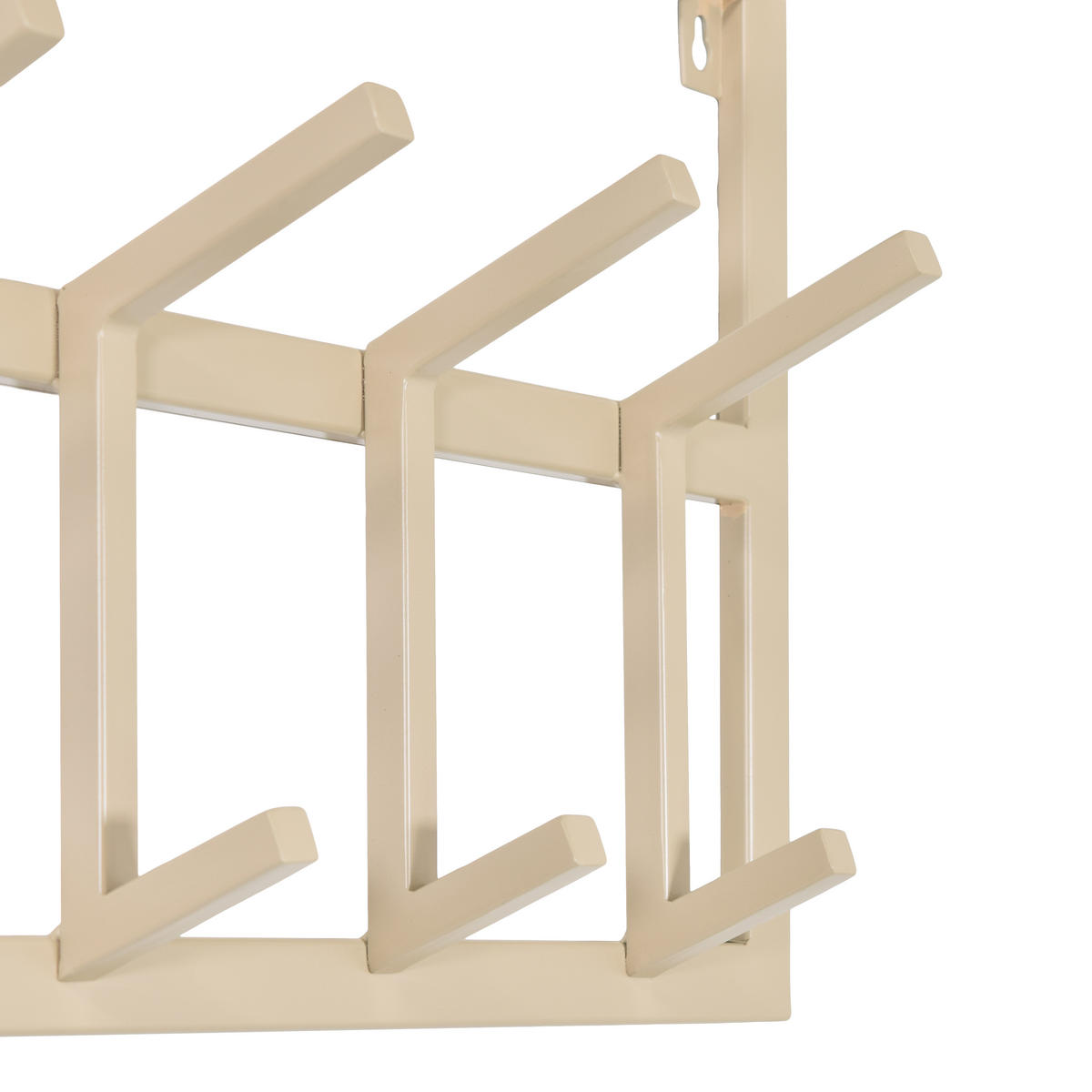 KLEIDERABLAGE Jaimy Beige - Beige, Metall (80/35/30cm) - LOFT42