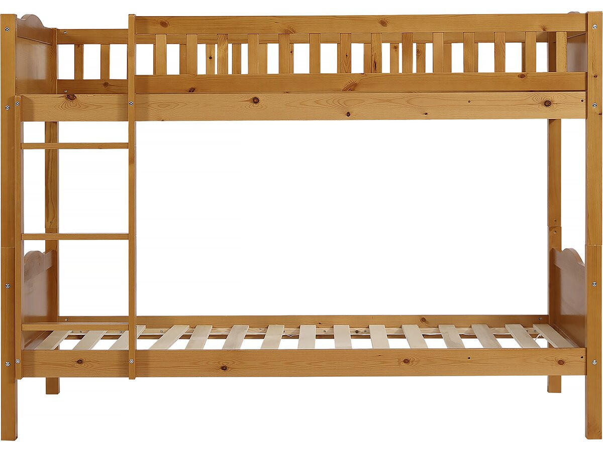 ETAGENBETT gabriel Braun - Braun, Holz (90/190cm) - Habitat Garten