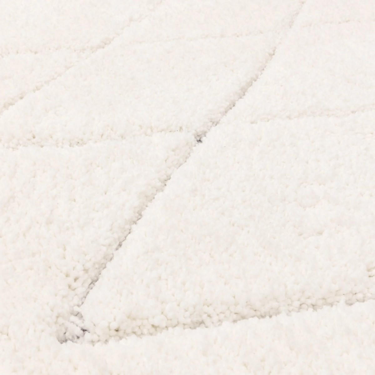 TEPPICH für Wohn- und Schlafzimmer ASILAH Weiß 200 x 290 cm - Weiß, Textil (200/290cm) - Novatrend