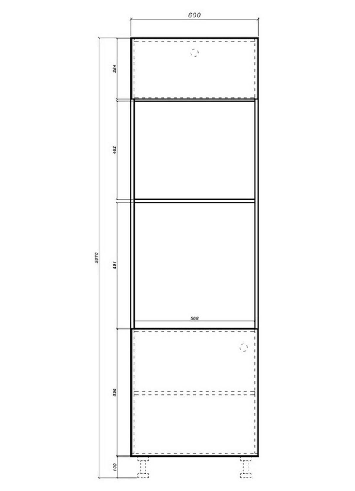 WINKELKÜCHE Essen Trend weiß / weiß-graphit hochglanz 10-teilig - Weiß/Grau, Holzwerkstoff (160/207/273cm) - Feldmann-Wohnen