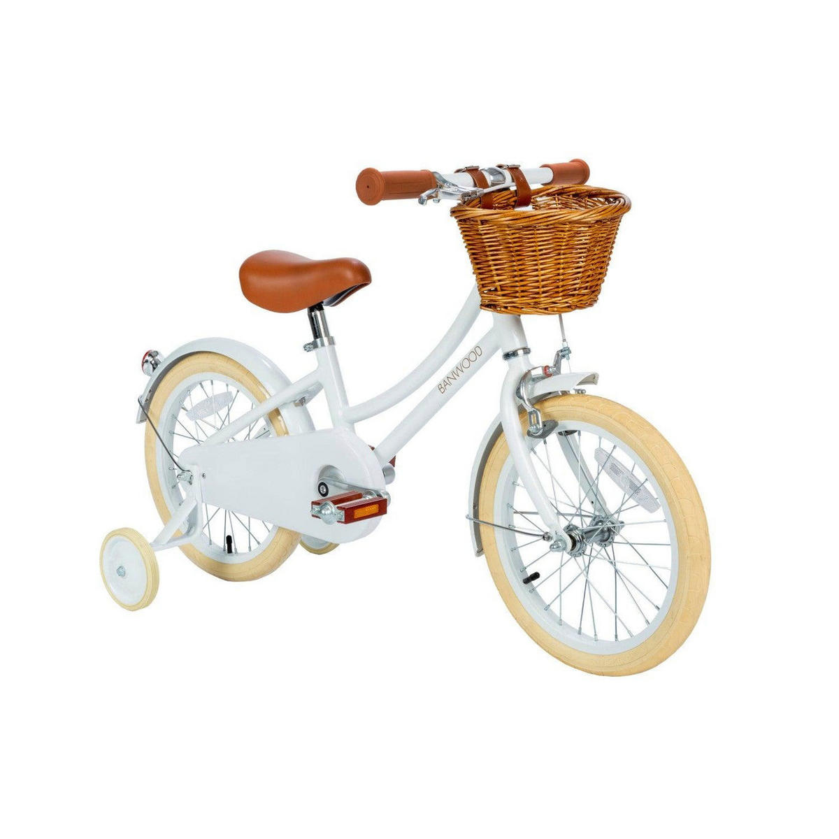KINDERFAHRRAD aus Alu und Stahl, 4-7 Jahre, Weiss - Weiß, Metall (23.5cm) - Banwood