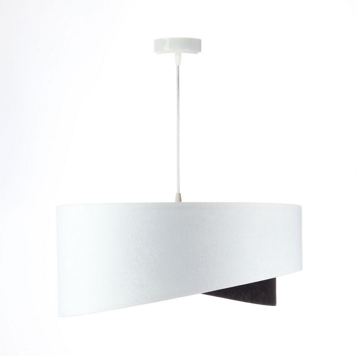 HÄNGELEUCHTE Schwarz 50/23 cm - Schwarz, Kunststoff (50/1/23cm) - ONZENO
