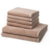 FROTTIERSET Vita 6-teilig - Braun, Textil (50/100cm) - Ross