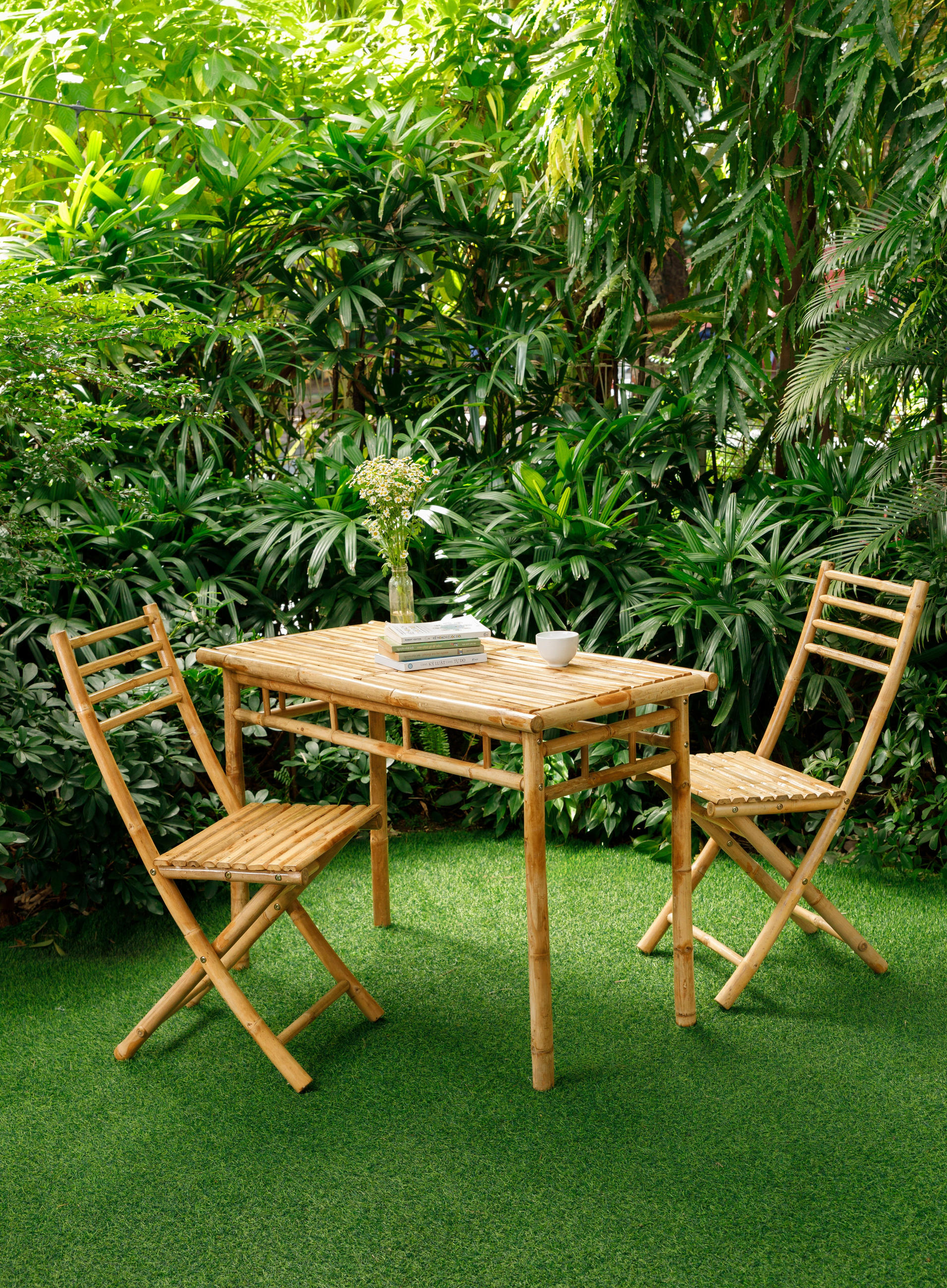 Thumbnail - Nordlys Gartenstuhl, Braun, Holz, 43x88.5x56.5 cm, Gartenmöbel, Gartenstühle, Gartenstühle