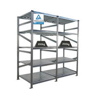 FACHBODENREGAL Proximo Stecksystem 200x180x80cm 5 Ebenen Fachlast 200 kg Beidseitig nutzbar Verzinkt - Silberfarben, Metall (180/200/80cm) - PROREGAL