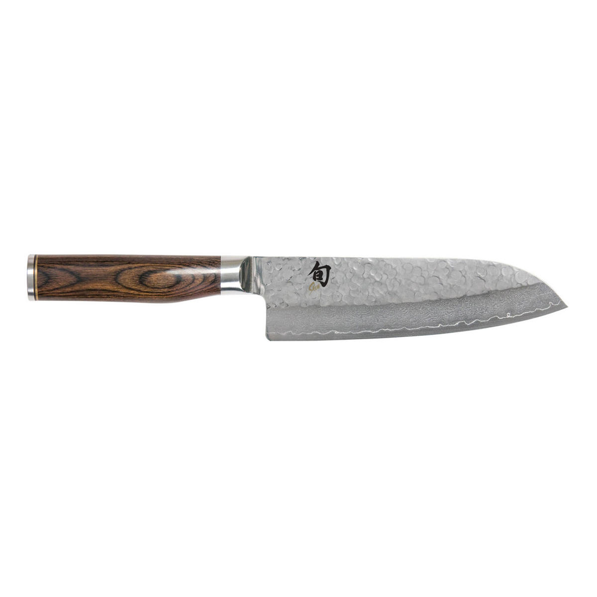 SANTOKUMESSER Shun Premier Tim Mälzer, 18 cm - Silberfarben, Metall (28cm) - Kai Messer