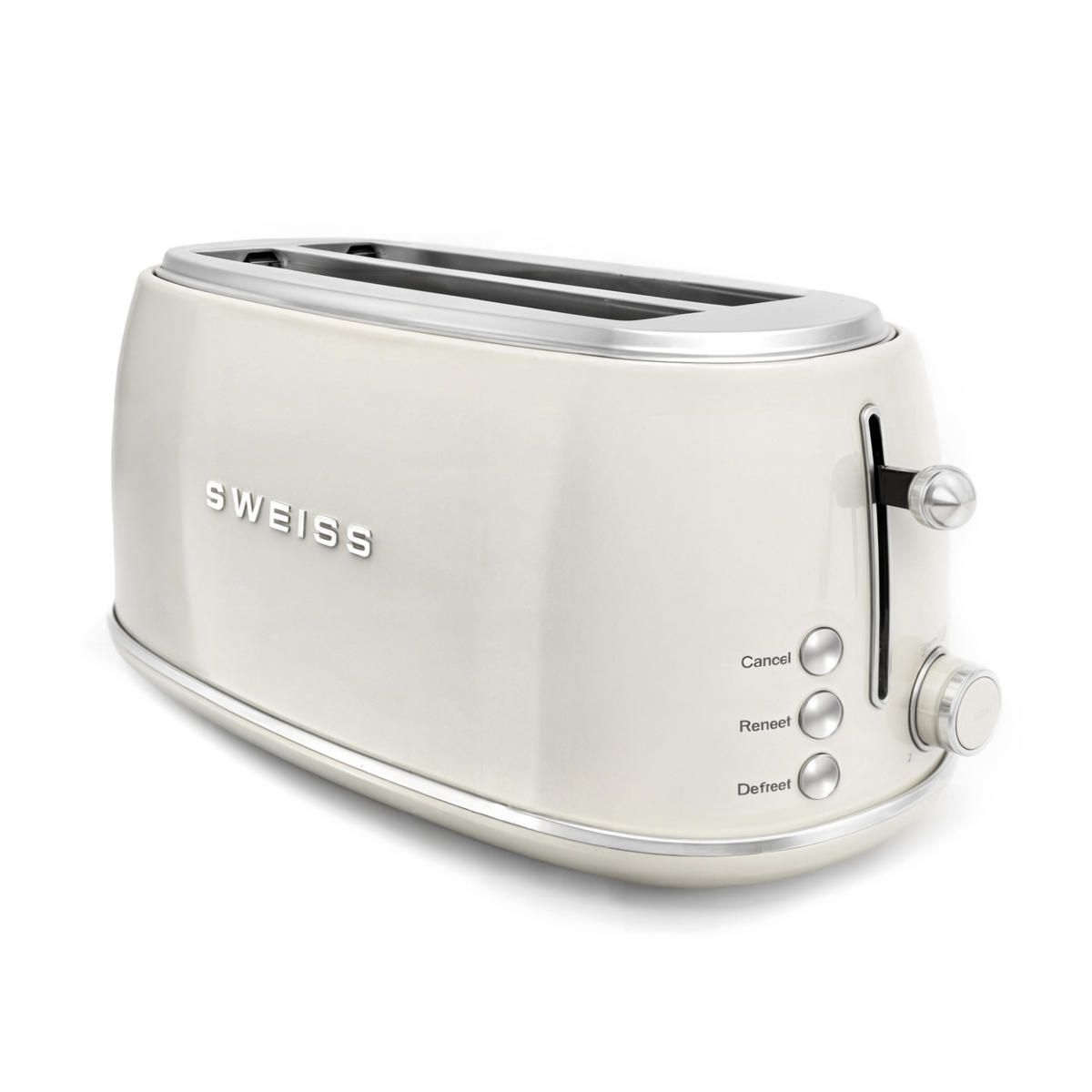 TOASTER GRV8 Beige, Vintage - Beige, Metall (41/18.2/20cm) - SWEISS