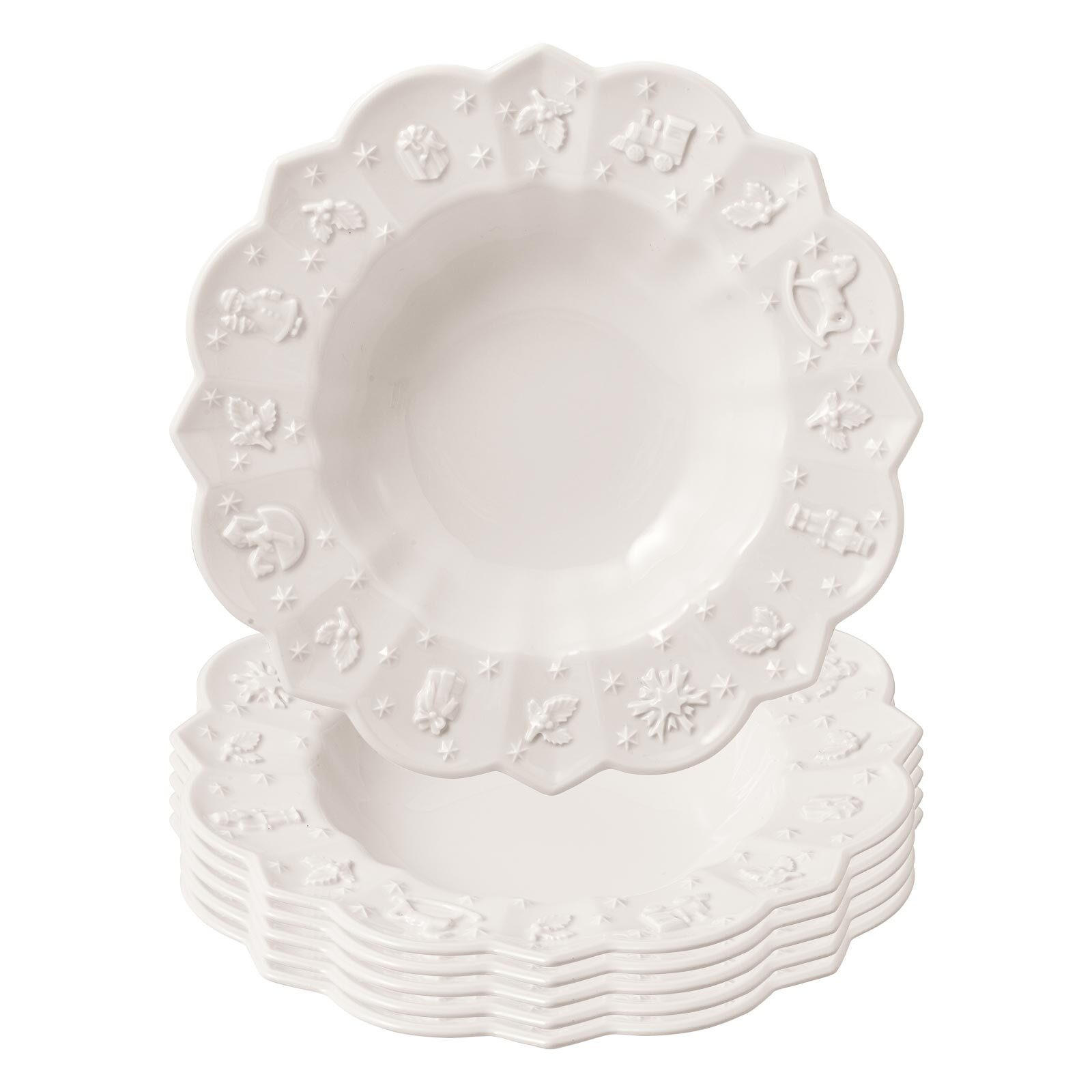 Villeroy & Boch Suppenteller Weiß