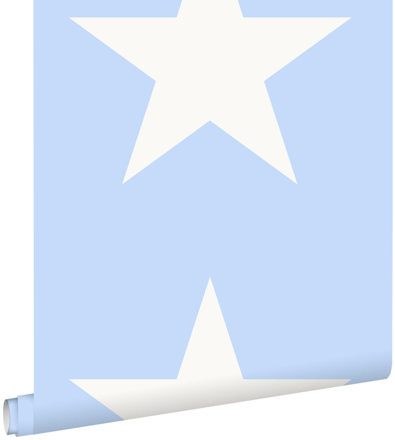 ESTAhome Tapete Blau 53x0.1 cm
