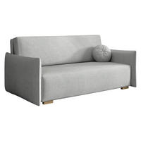 SCHLAFSOFA Viva Glov IV - Hellgrau/Naturfarben, Holz/Textil (174/85/98cm) - MIRJAN24