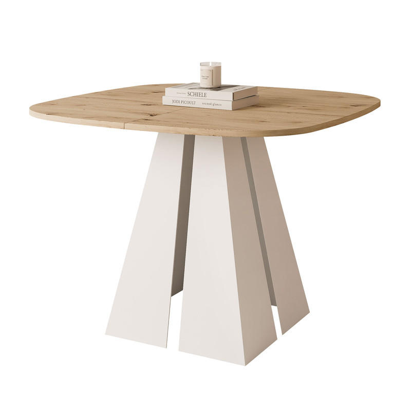 Idohome Ausziehtisch Eiche Artisan 100x76x50 cm