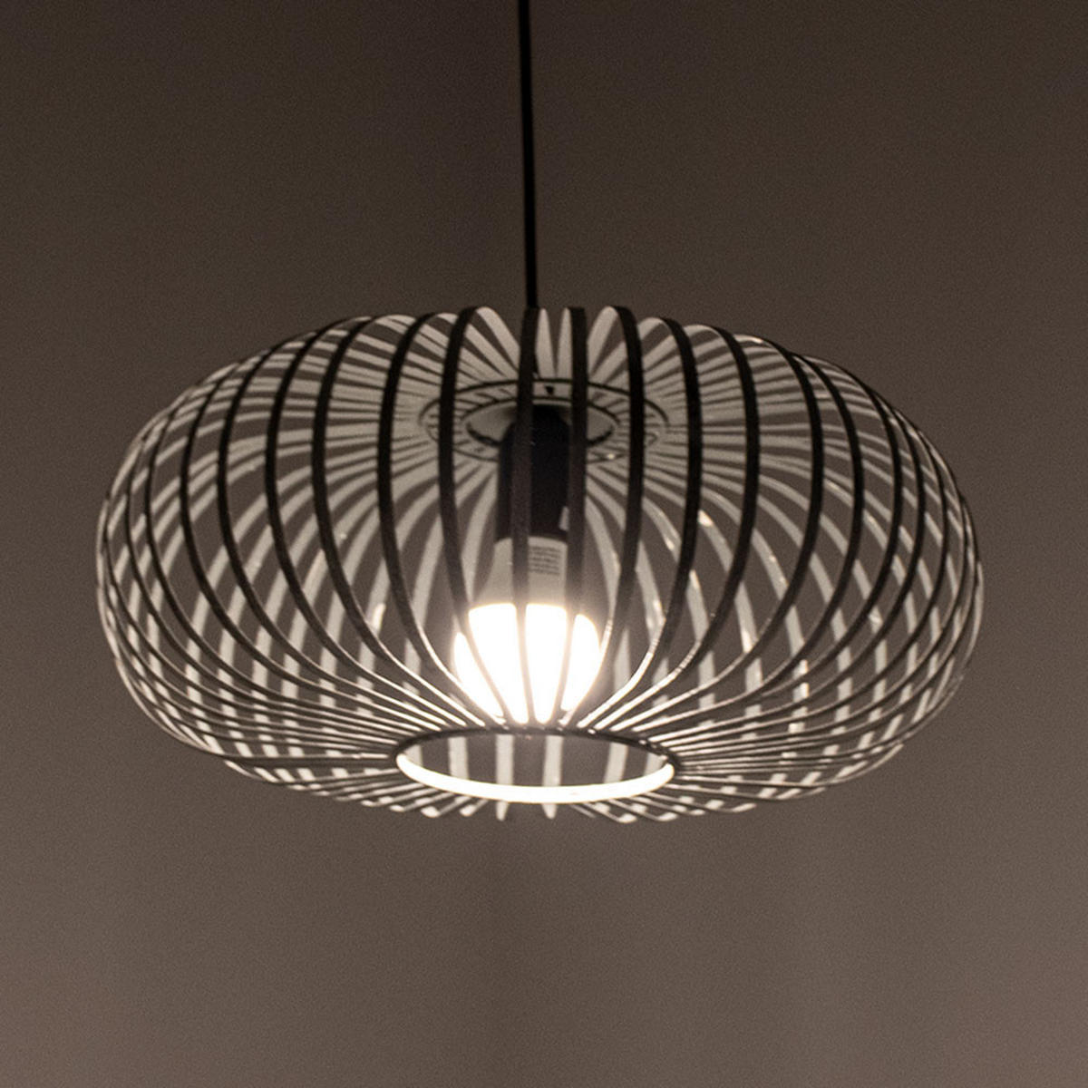 LED HÄNGELEUCHTE Johann Silber - Silberfarben, Metall (40/11.2/150cm)