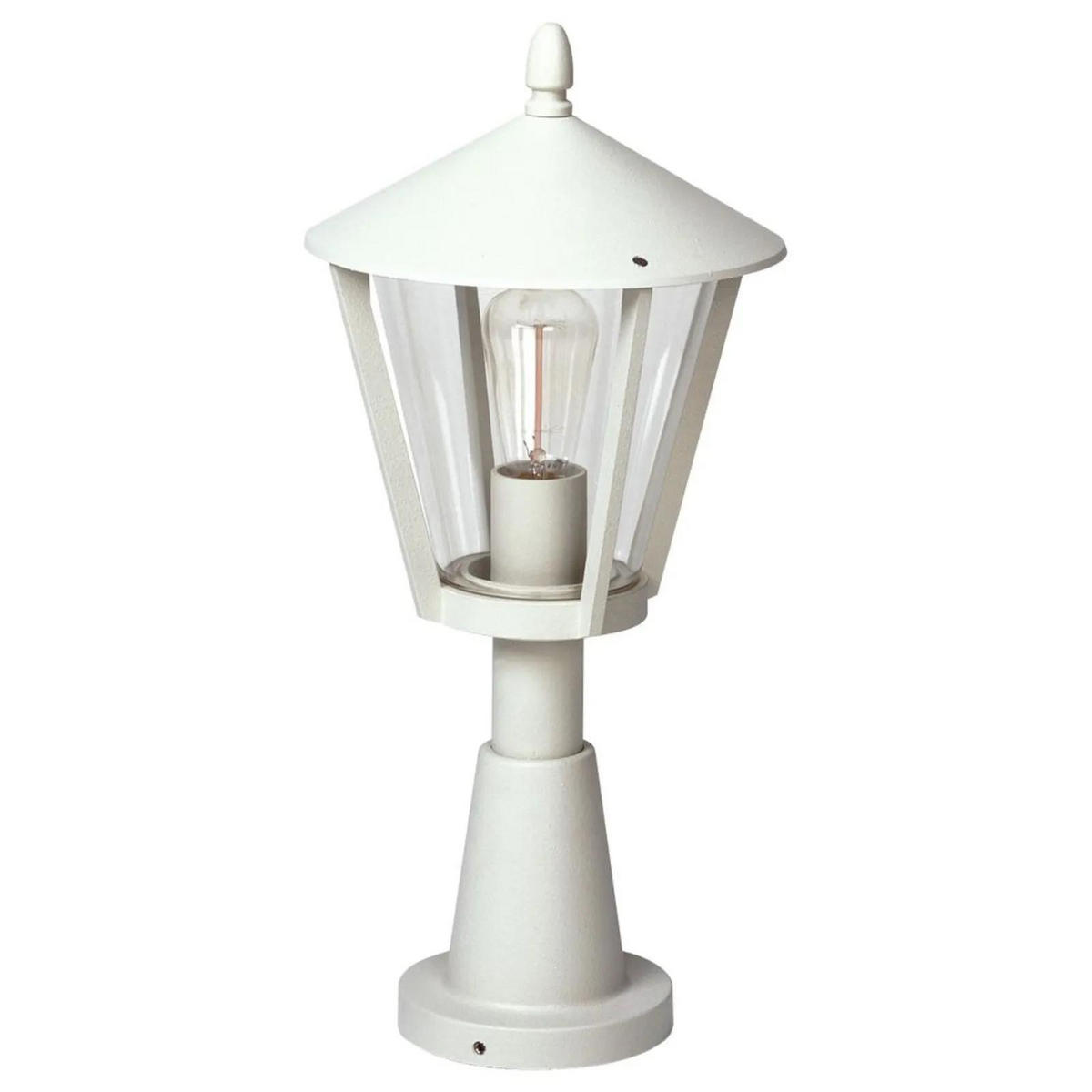 WEGELEUCHTE Weiß - Weiß, Metall (13/13/56.5cm) - click-licht