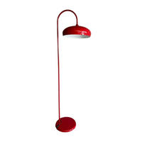 STEHLAMPE Bralo 180 Cm - Rot, Metall (37/37/180cm) - Bamyum