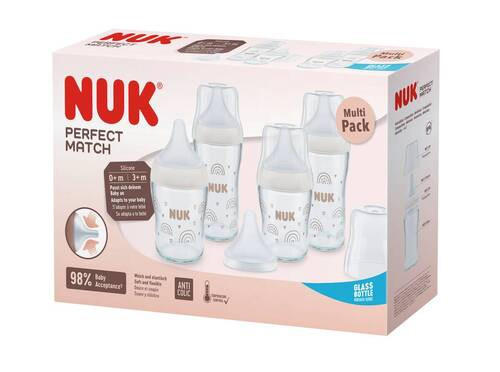FLÄSCHCHENSET 10225316 PERFECT MATCH - NUK