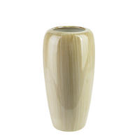 VASE Manon - Beige, Keramik (41cm) - Mondex