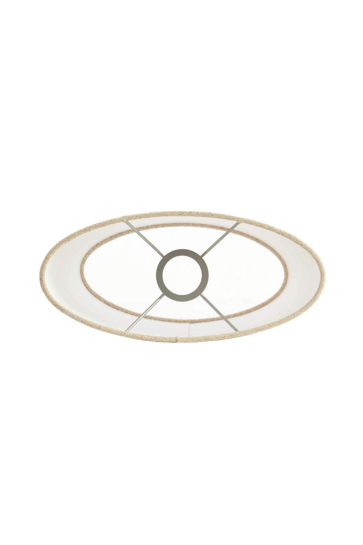 LAMPENSCHIRM Livigno Braun 30/25/33 cm - Braun, Textil (30/25/33cm) - Light & Living