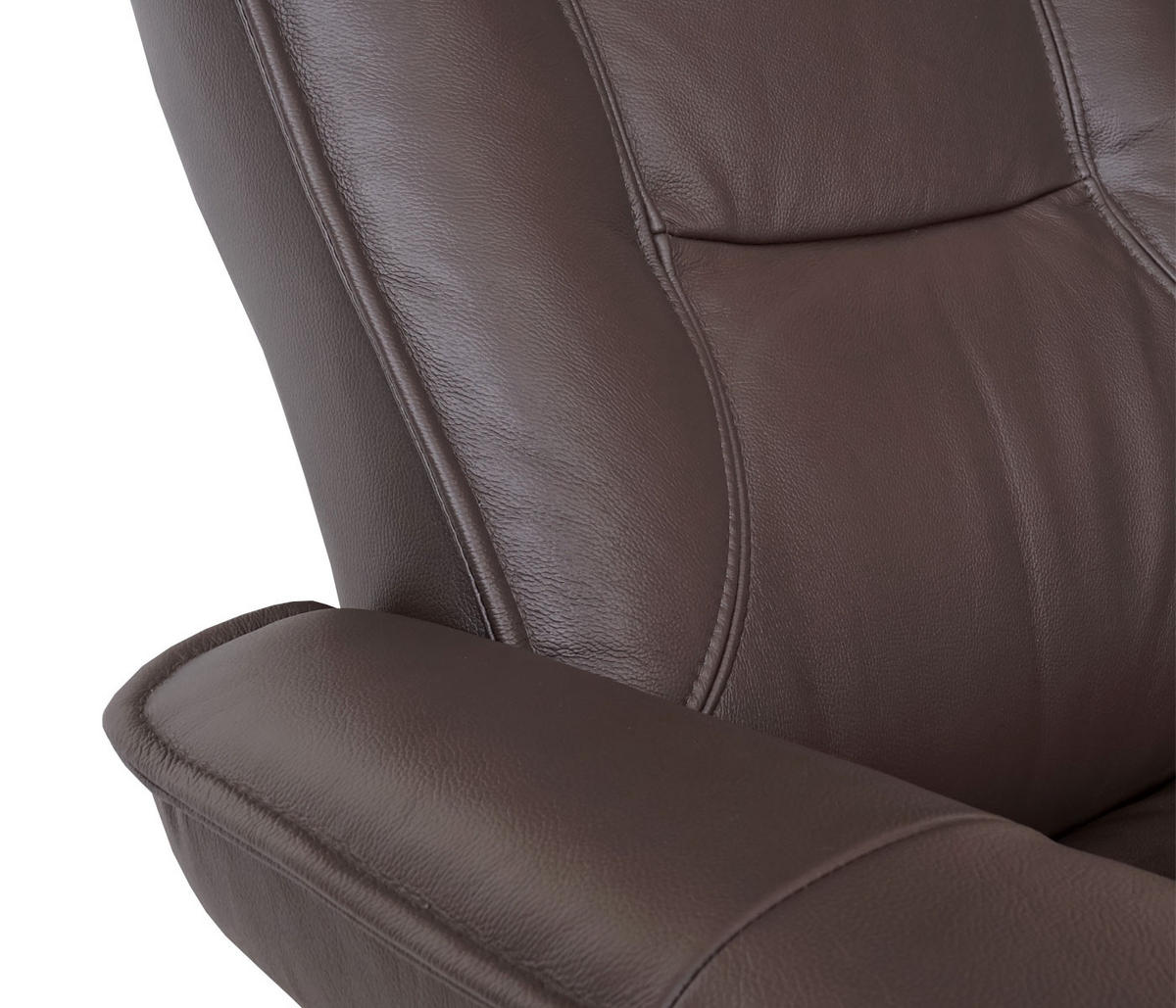 RELAXSESSEL Braun - Braun, Leder (86/105/82cm) - MCA