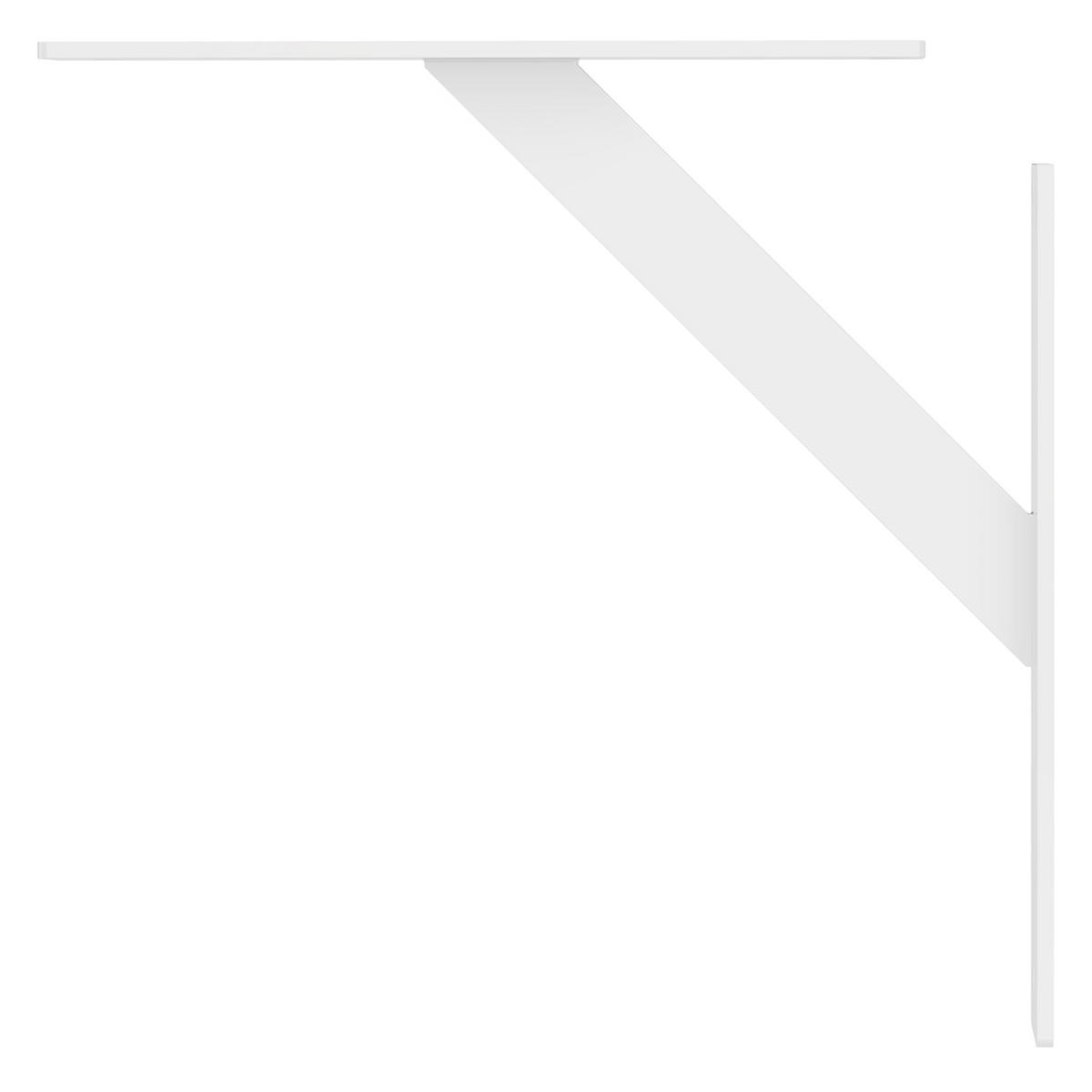 REGALHALTERUNGEN - Weiß, Metall (24/3/24cm) - ML-DESIGN