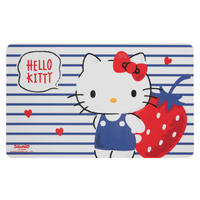 BRETTCHEN Hello Kitty Strawberry Blau/Weiß 14,5 x 23,5 cm - Multicolor, Kunststoff (14.5/23.5cm) - Hello Kitty